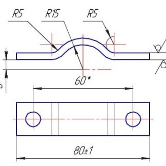 Щека зажима ТП 23.00.201